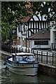 SK9771 : The River Witham, Lincoln by Dave Hitchborne