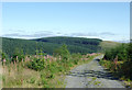 SN8256 : Forestry road approaching Cwm Irfon, Powys by Roger  D Kidd