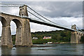 SH5571 : Menai Suspension Bridge by Ian Capper