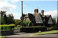 SO7588 : Mock Tudor cottages, Quatt by nick macneill