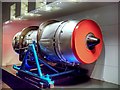 SJ8097 : Imperial War Museum North, Jet Engine by David Dixon