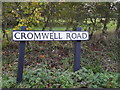 TM4288 : Cromwell Road sign by Geographer