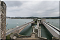 SH7877 : Conwy bridges by Ian Capper