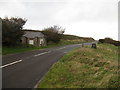 SS7948 : County Gate on the A39 by M J Richardson