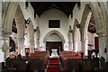 SK7243 : St.Wilfred's nave by Richard Croft