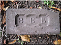 NY3955 : Brick from old railway bridge? by Rose and Trev Clough