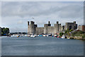 SH4762 : Caernarfon Castle by Ian Capper