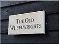 TM2560 : The Old Wheelwrights sign by Geographer