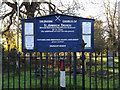 TG2406 : St.Andrew's Church Notice Board by Geographer