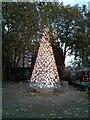 TQ2778 : Christmas Tree, Dovehouse Green, Chelsea, London by PAUL FARMER