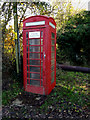 TM2693 : Telephone Box on Church Road by Geographer