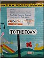 TM3877 : To the Town Mural by Geographer