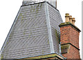 J3372 : Chimney and chimney pots, Methodist College, Belfast by Albert Bridge