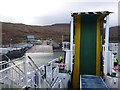 NM4199 : Arrival at Rùm pier by Craig Wallace