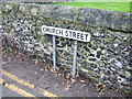 TQ7376 : Vintage street nameplate, Church Street, Cliffe by Chris Whippet