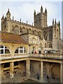 ST7564 : Bath Abbey viewed from The Roman Baths by David Dixon