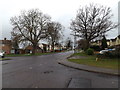 TL2863 : Ermine Street North, Papworth Everard by Geographer