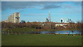 TQ3377 : Burgess Park, Christmas Day 2013 by Malc McDonald