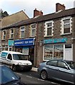 ST2096 : Delivery van outside Newbridge Fish Bar  by Jaggery