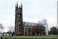 SJ9398 : St Peter's Church, Ashton - view from the south-west by Alan Murray-Rust