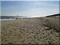 TG5211 : Caister-on-Sea beach, looking south by Rob Purvis