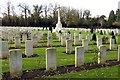 SP4805 : Commonwealth War Graves by Steve Daniels