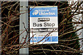 J2766 : Bus stop, Moss Road, Lambeg by Albert Bridge