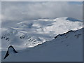 NN4138 : Heavy snow cover, Beinn Sheasgarnaich by Alan O'Dowd