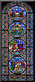 TL5480 : Stained glass window, Ely Cathedral by Julian P Guffogg