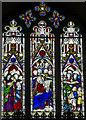 TL5480 : Stained glass window, Ely Cathedral by Julian P Guffogg