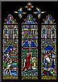 TL5480 : Hezekiah stained glass window, Ely Cathedral by Julian P Guffogg