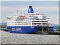 NZ3566 : DFDS ship at the Port of Tyne by William Starkey