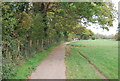 TL4356 : Footpath across Grantchester Meadows (set of 2 images) by N Chadwick