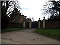 TM2139 : Entrance to Orwell Park Lodge by Geographer