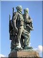 NN2082 : Commandos Statue at Spean Bridge by David Dixon