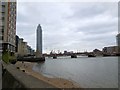 TQ3078 : River Thames near Vauxhall Bridge by Paul Gillett