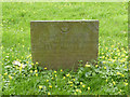 SK7439 : Belvoir Angel headstone by Alan Murray-Rust