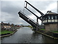 SE6109 : Barnby Dun liftbridge open for canal traffic by Christine Johnstone