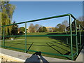 SU9850 : Seating Area on Stag Hill Campus at The University of Surrey by Geographer