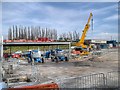 SD7807 : Radcliffe Park and Ride Construction - April 2014 by David Dixon