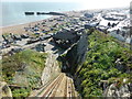 TQ8209 : East Hill Cliff Railway, Hastings by PAUL FARMER