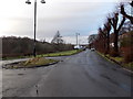 SO1107 : Tree-lined The Terrace, Rhymney by Jaggery