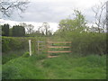  : Gate on a footpath near Spaldington by Jonathan Thacker