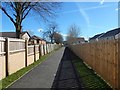 NS5062 : Cycle route at Hawkhead by Lairich Rig