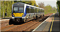 J3886 : Train, Trooperslane (April 2014) by Albert Bridge