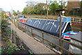 SP2765 : Working Narrowboat Hadar on her home mooring by Keith Lodge