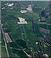 SJ6496 : Glazebury explosives depot from the air by Thomas Nugent