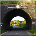 SK6132 : Railway Bridge over Bradmore Lane by David Lally