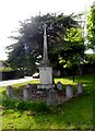 TM0481 : War memorial, South Lopham by Bikeboy