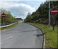 SO1612 : Exit sliproad from the Heads of the Valleys Road near Garnlydan by Jaggery